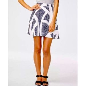 Armani Exchange Flare Mini Skirt